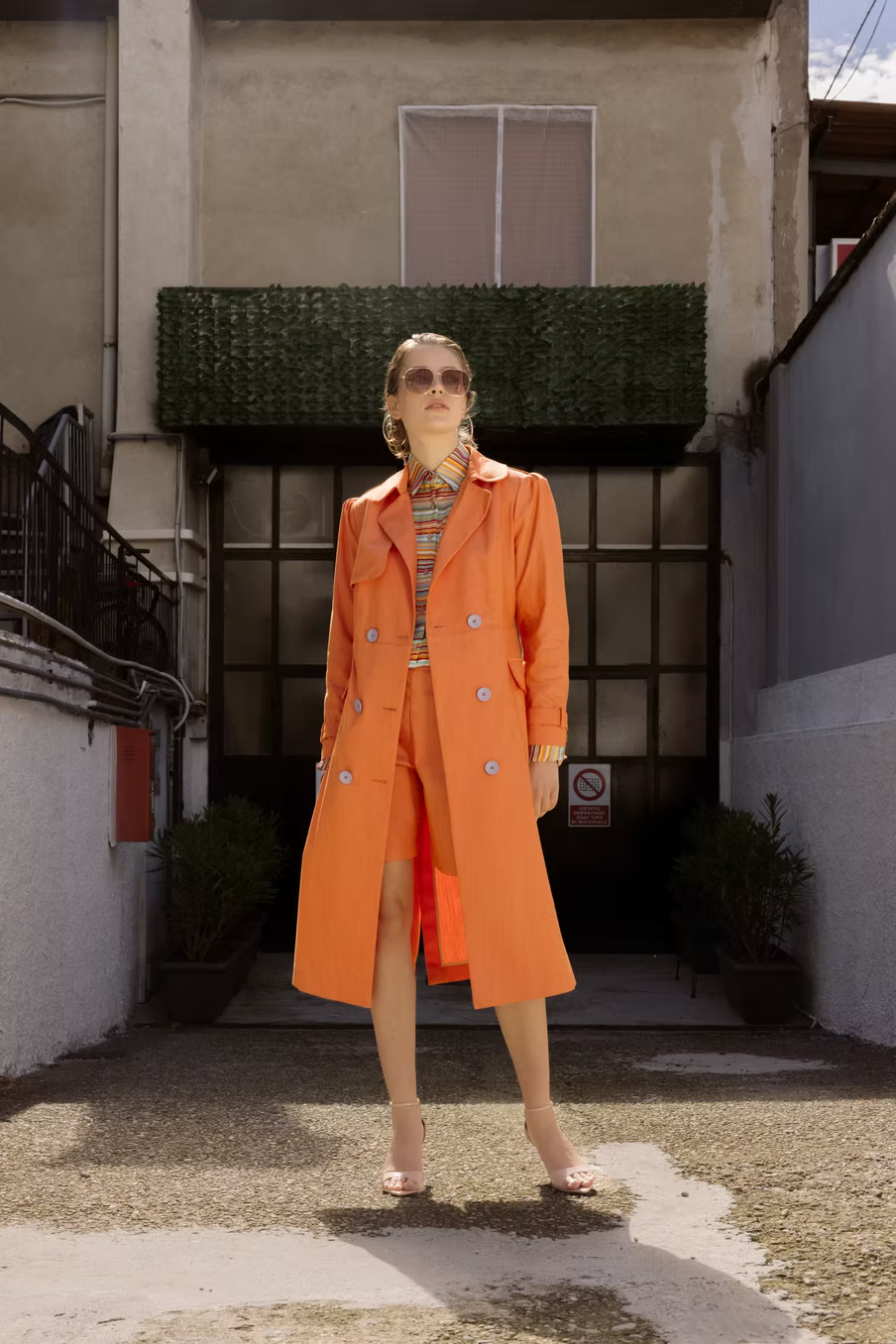 Trench Arancio Brightness
