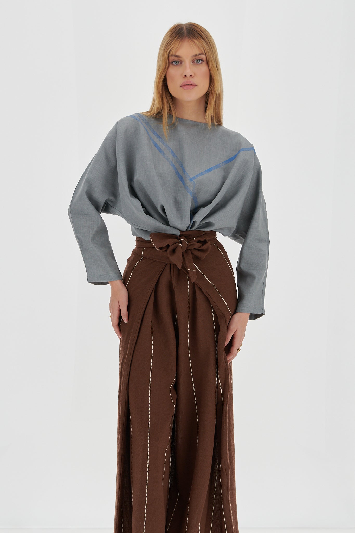 Kimono Jumpsuit Pantalone Ciocco