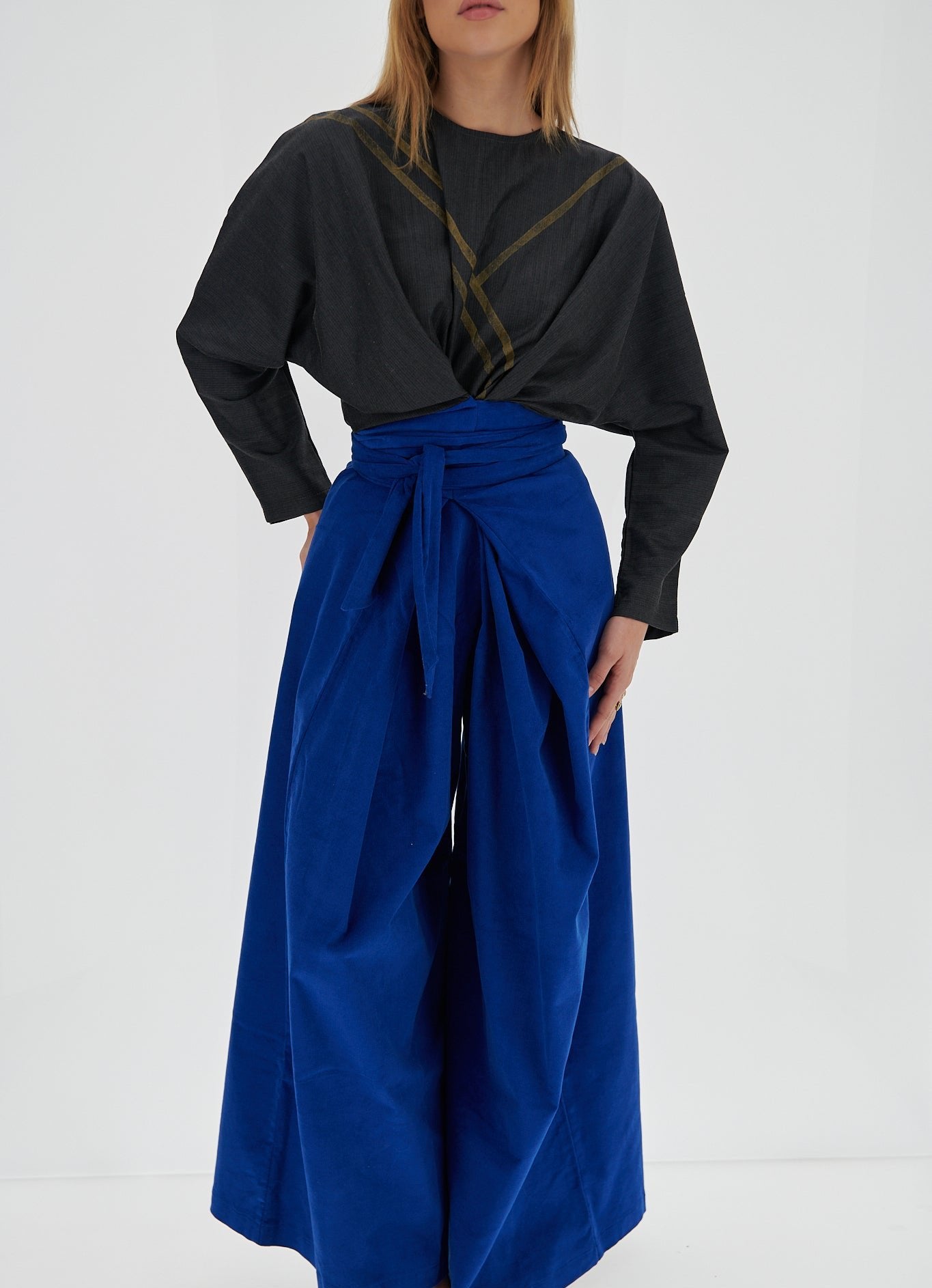 Kimono Jumpsuit Pantalone Velluto