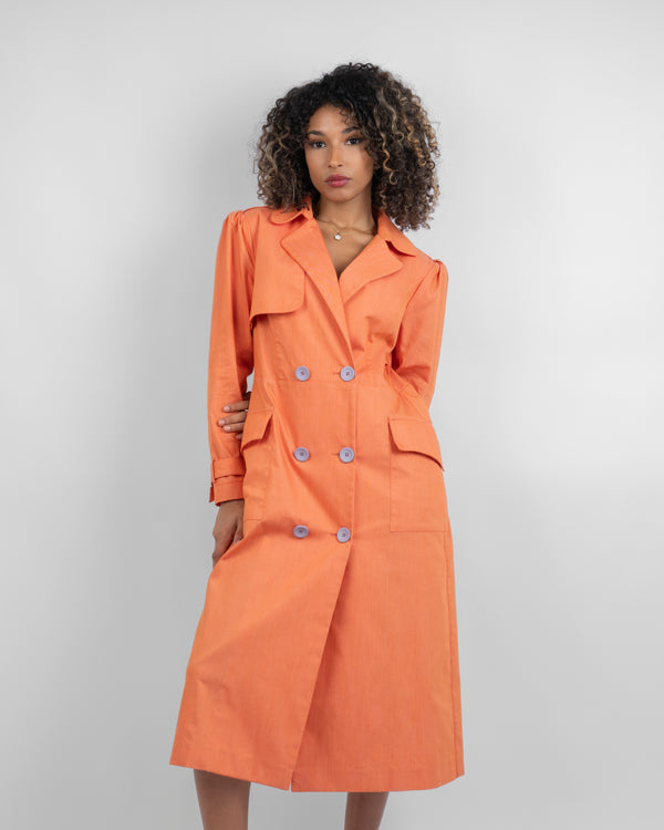 Trench Arancio Brightness