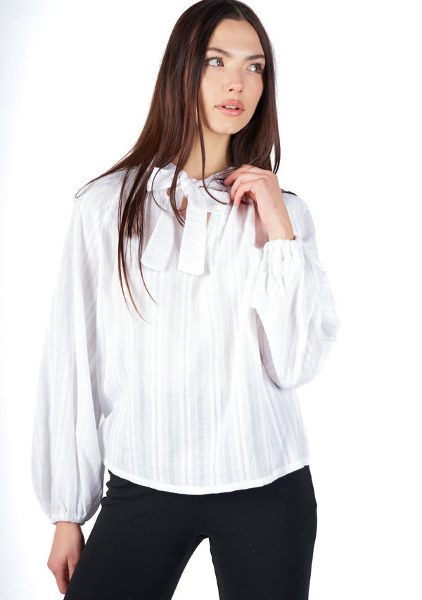 Camicia Con Fiocco