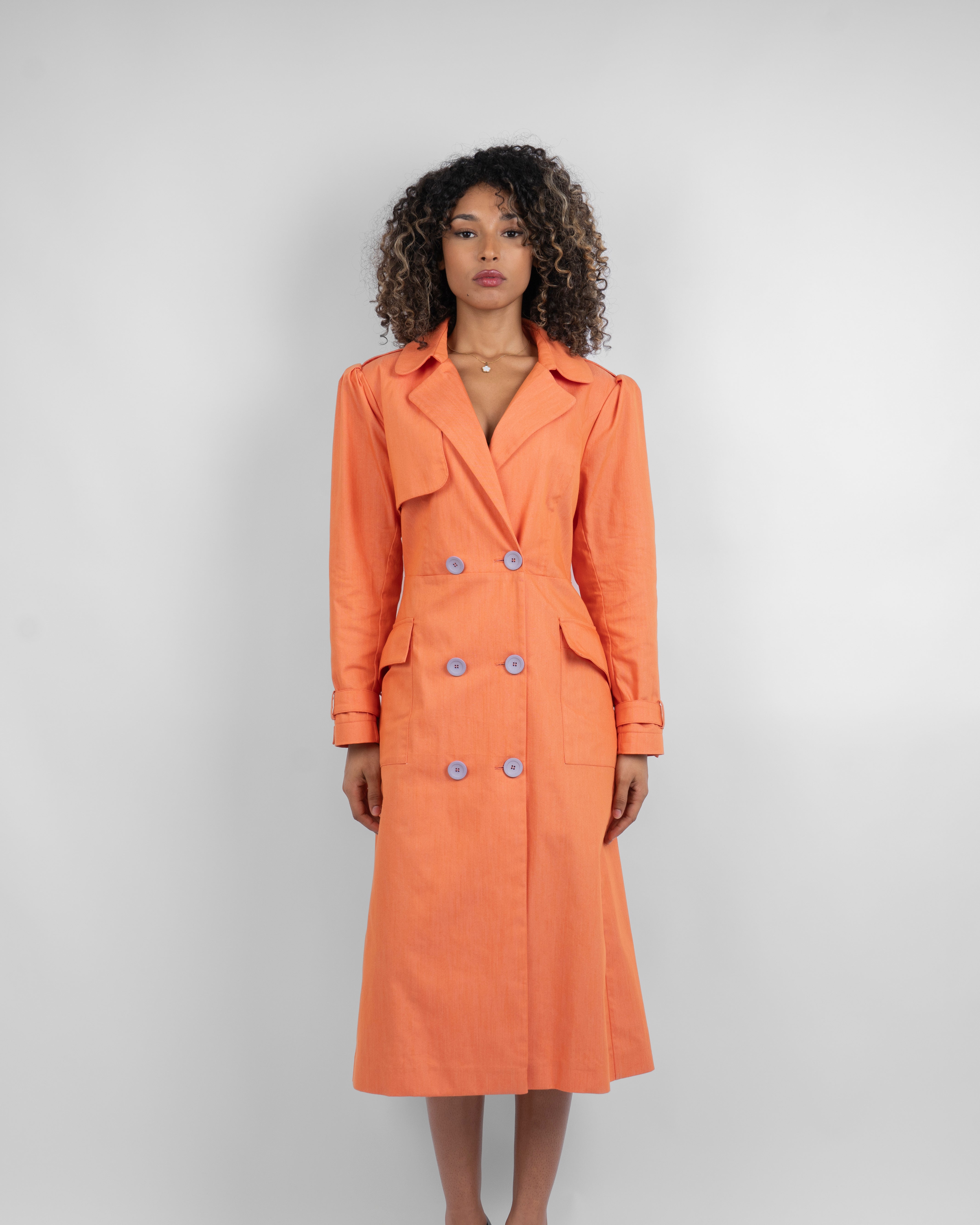 Trench Arancio Brightness