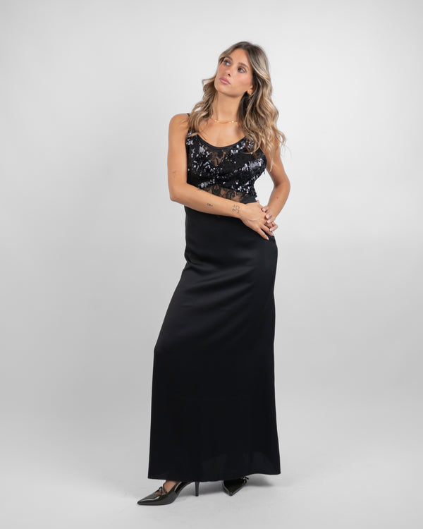 Abito Sottoveste Black