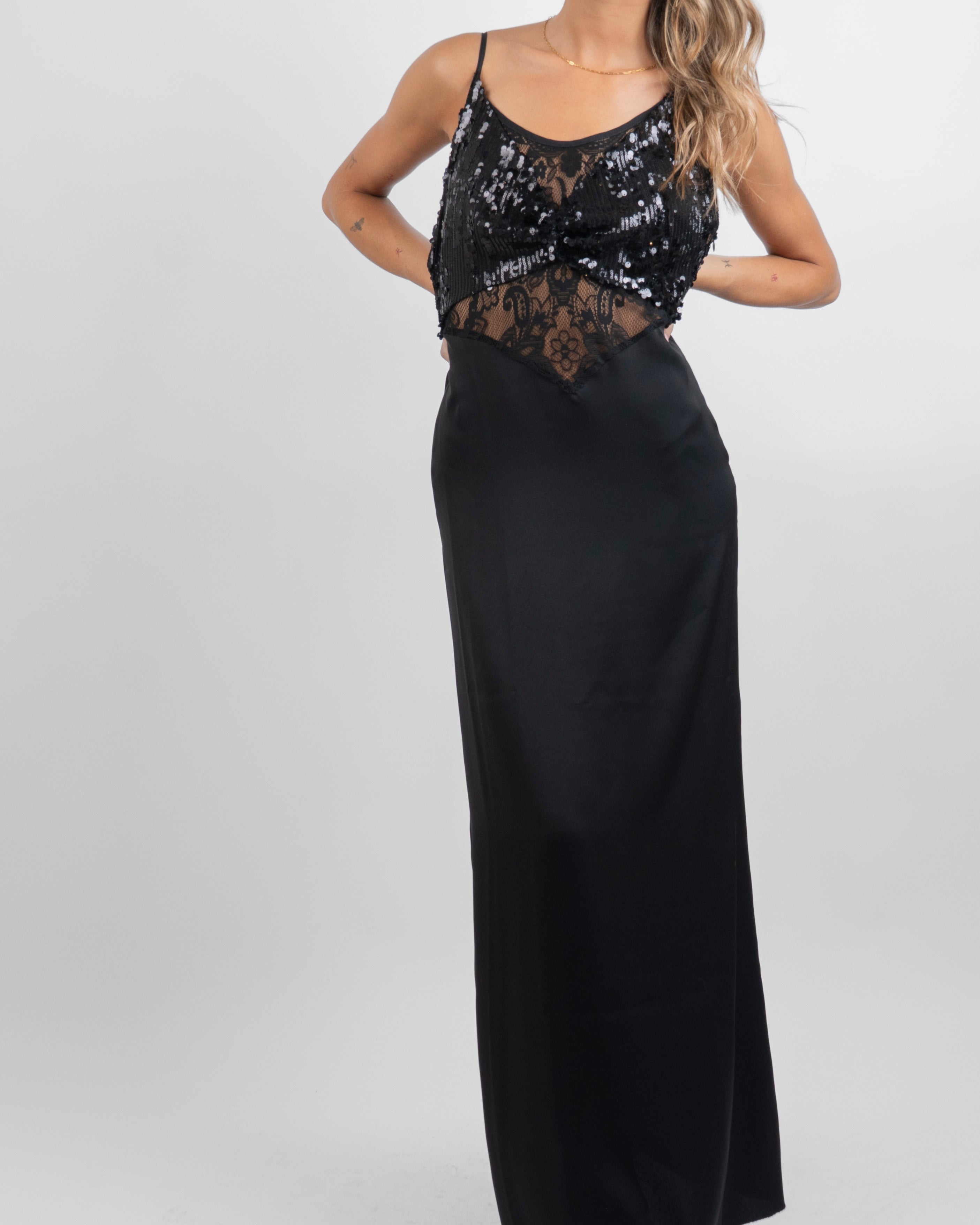 Abito Sottoveste Black