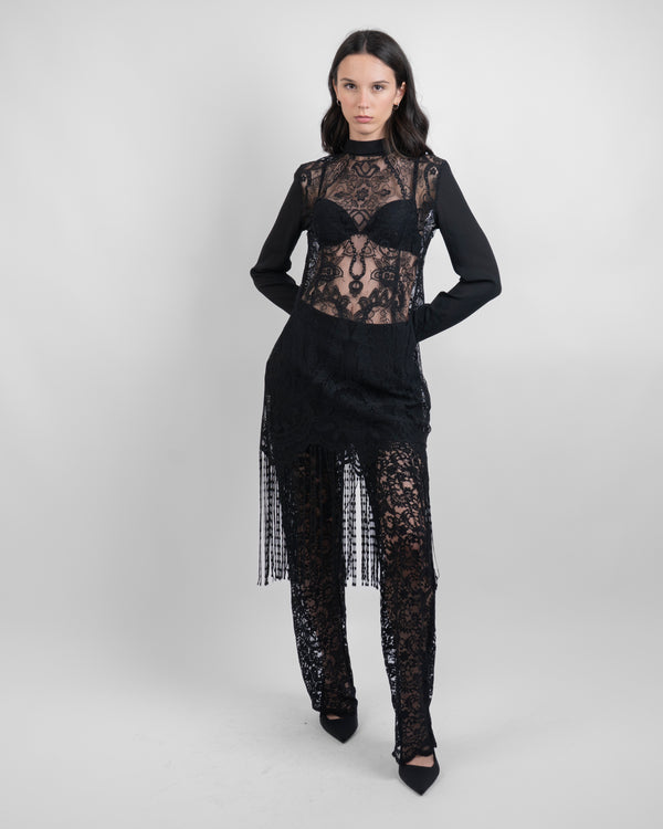 Pantaloni Pizzo Black