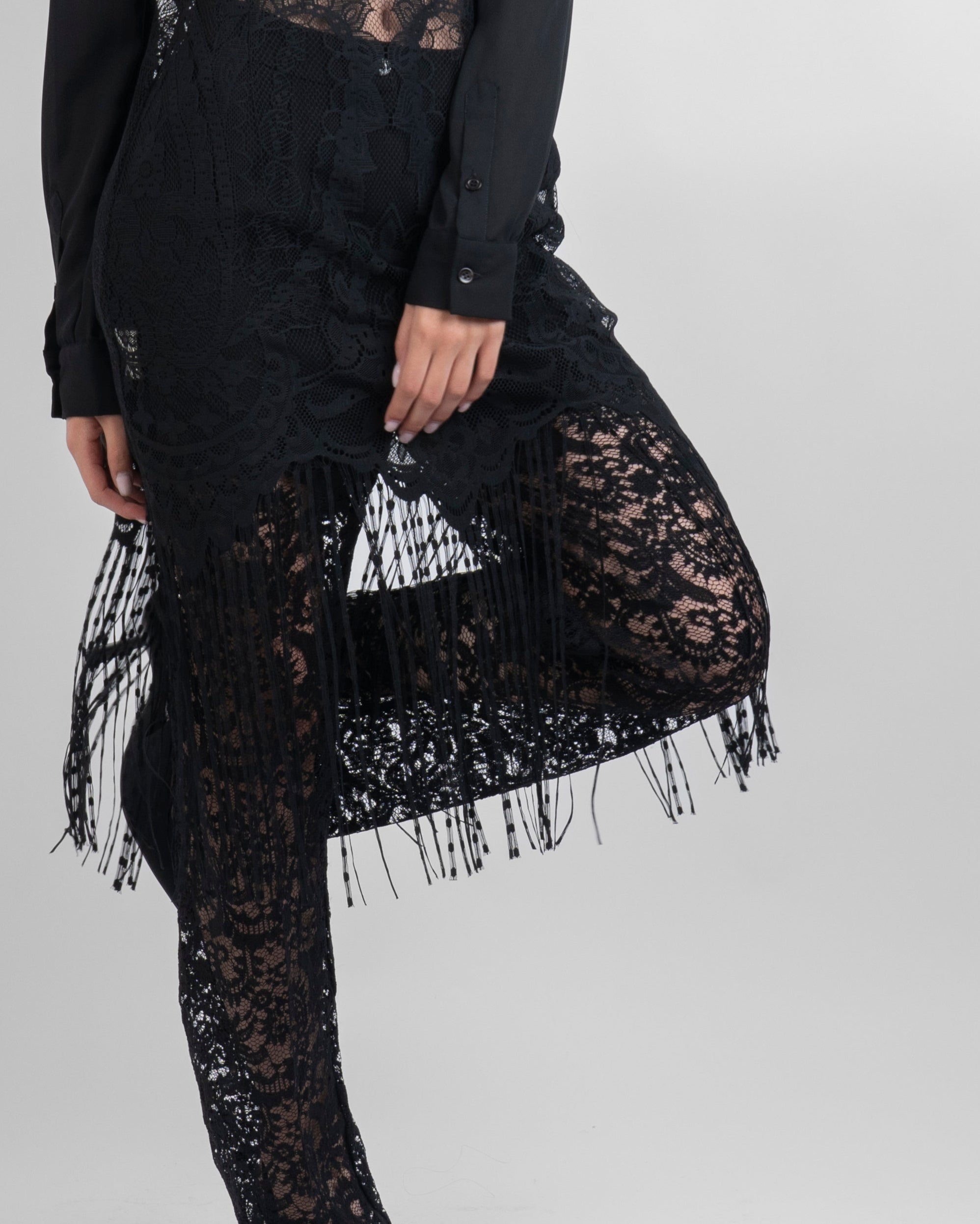 Pantaloni Pizzo Black