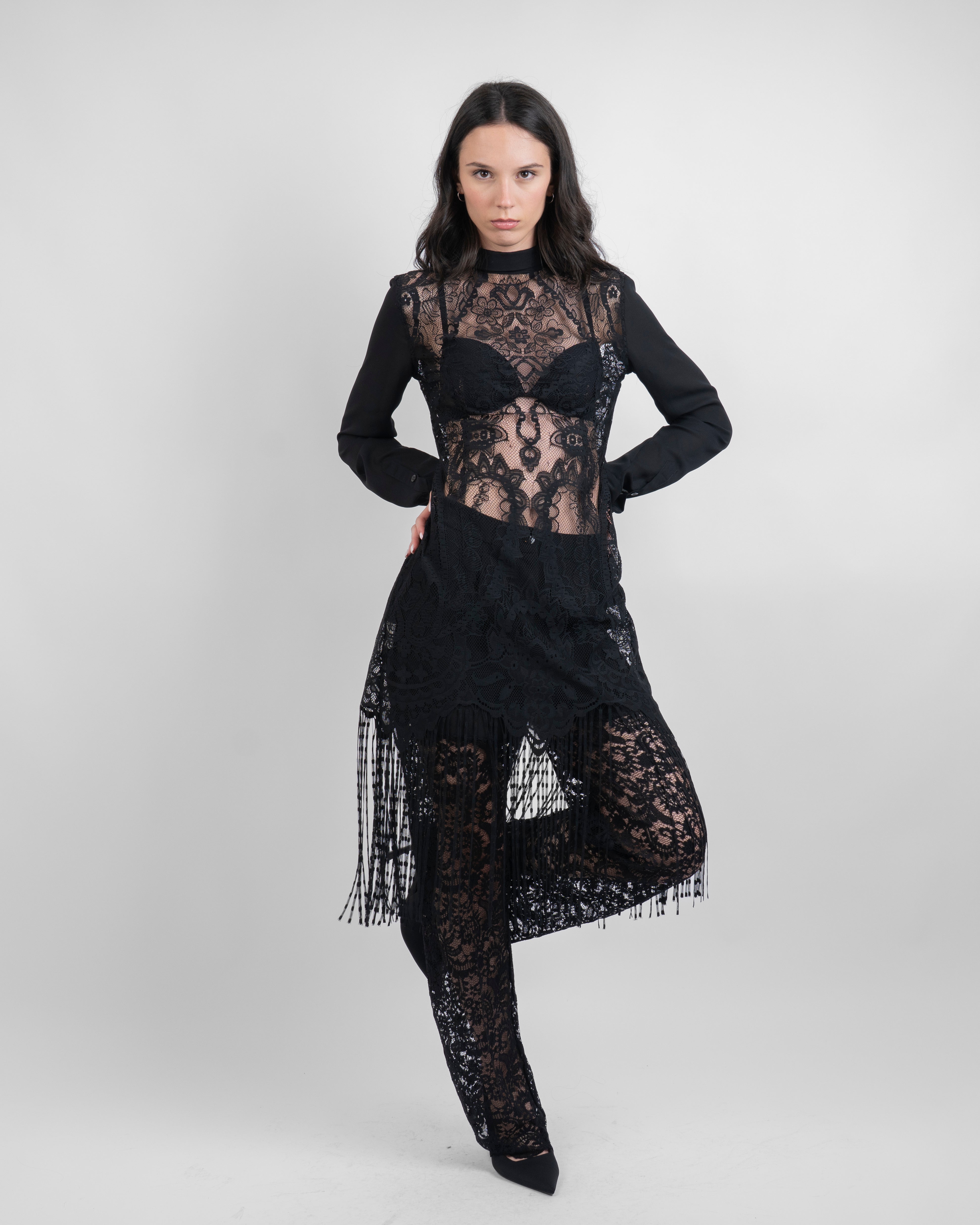 Pantaloni Pizzo Black