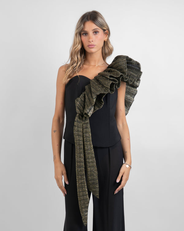 Top Bustier Black