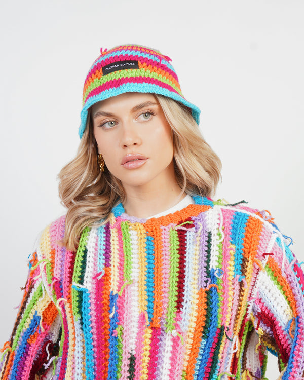 Cappello da pescatore crochet "Solow"