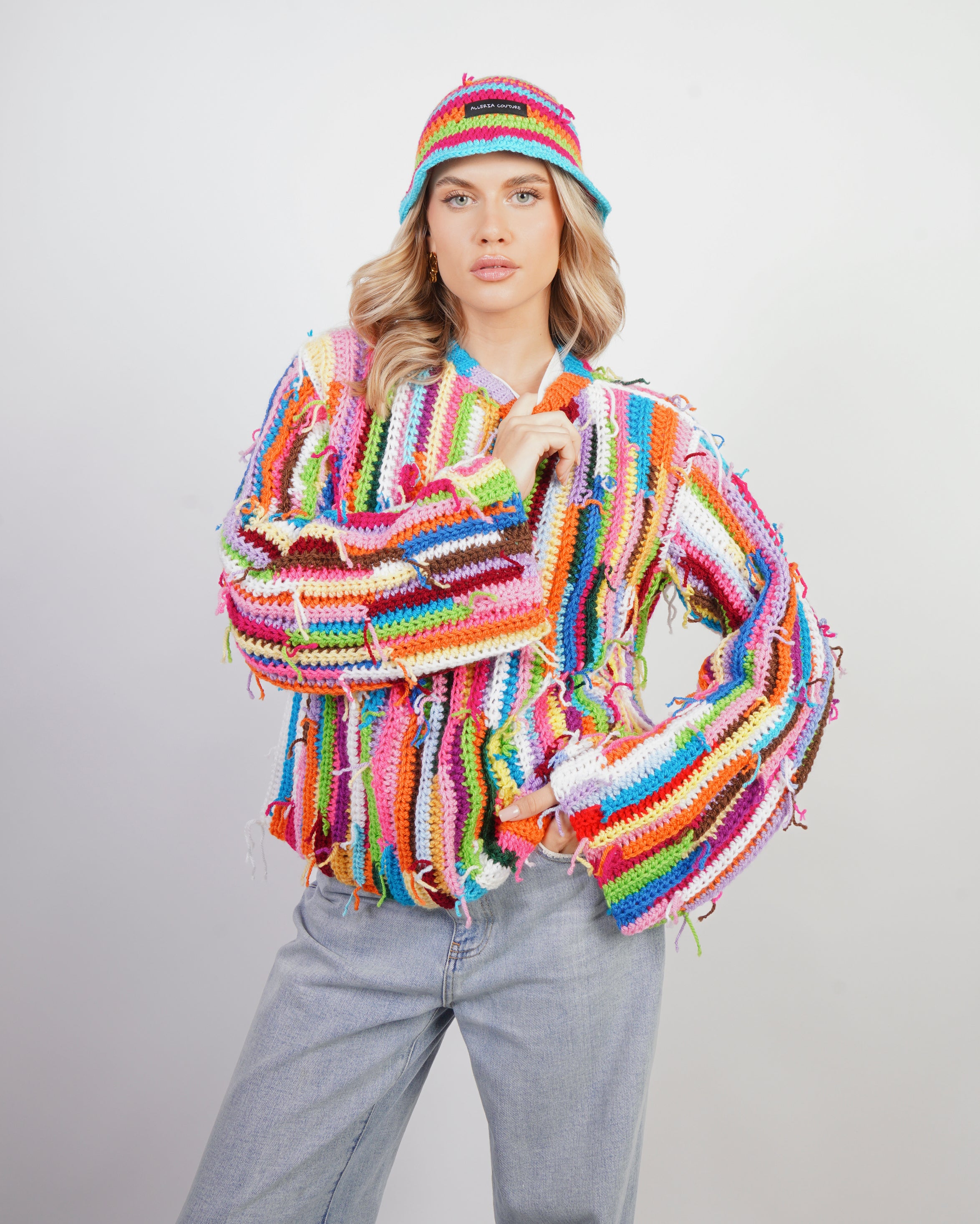 Cappello da pescatore crochet "Solow"